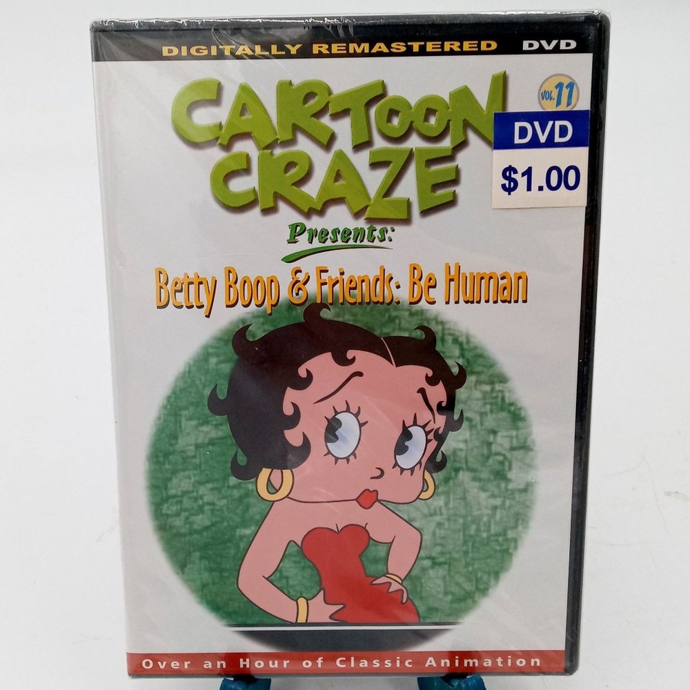 Betty Boop And Friends Be Human DVD Cartoon Craze NOS New Sealed